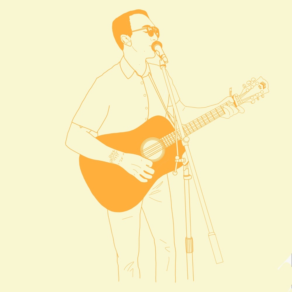 Custom Line drawing - can be done in any colors